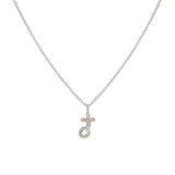 Teeny Tiny Necklaces- Dual Shape Necklace Page Sargisson XO Sterling Silver 