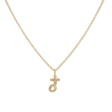 Teeny Tiny Necklaces- Dual Shape Necklace Page Sargisson XO 10K Yellow Gold 