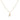Teeny Tiny Necklaces- Dual Shape Necklace Page Sargisson XO 10K Yellow Gold 