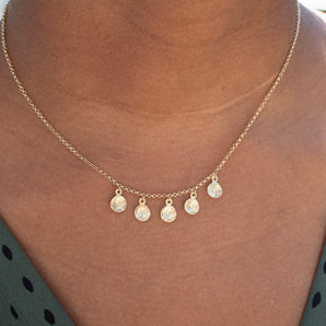 Astrid 5 Charm Necklace Necklace Page Sargisson 