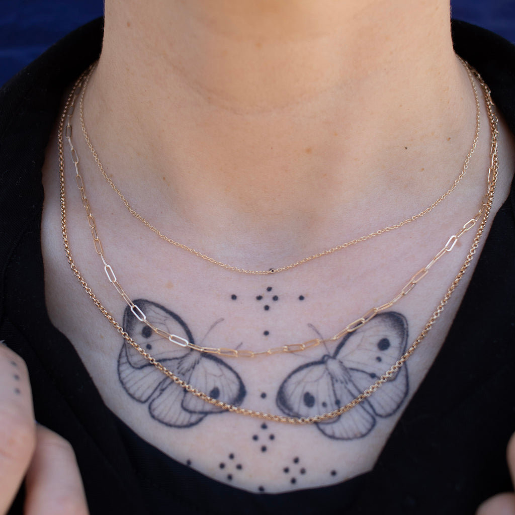 Staple Link Chain – Page Sargisson