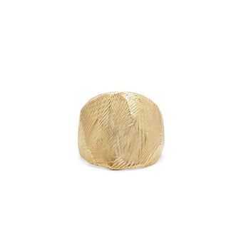 18K Wide Angled Ring Rings Page Sargisson 18K Yellow Gold 5 