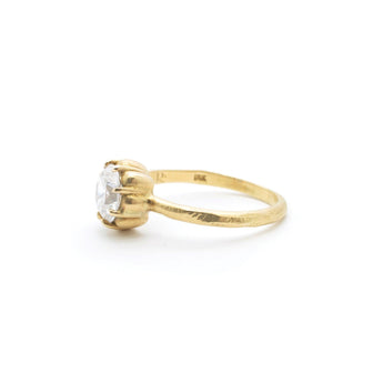 The Bergen Engagement Ring Setting Engagement Ring Page Sargisson 18K Yellow Gold Round 