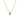 18K Teardrop Slider Necklace in Ruby Necklace Page Sargisson 