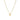 18K Teardrop Slider Necklace in Yellow Sapphire Necklace Page Sargisson 