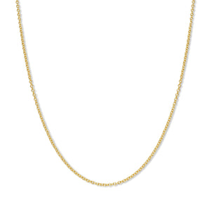 18K Delicate Link Chain Necklace Page Sargisson 18K Gold 18" 