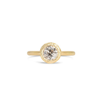 The Smith Engagement Ring Setting Engagement Ring Page Sargisson 18K Yellow Gold Round 