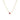 18K Gemstone Dual Bead Necklace with Ruby Necklaces Page Sargisson 