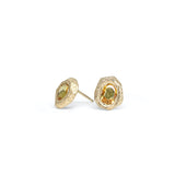 18K Freeform Stud Earring in Yellow Sapphire Earrings Page Sargisson 