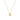 18K Oval Slider Necklace in Yellow Sapphire Necklace Page Sargisson 