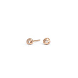 18K Diamond Dot Studs Earrings Page Sargisson 18K rose gold 