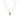 18K Teardrop Slider Necklace in Emerald Necklace Page Sargisson 