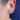 18K Kite Stud Earrings in Chrysoprase Earrings Gemorex 