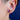 18K Kite Stud Earrings in Amethyst Earrings Gemorex 