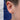 18K Freeform Stud Earring in Poppy Red Sapphire Earrings Page Sargisson 