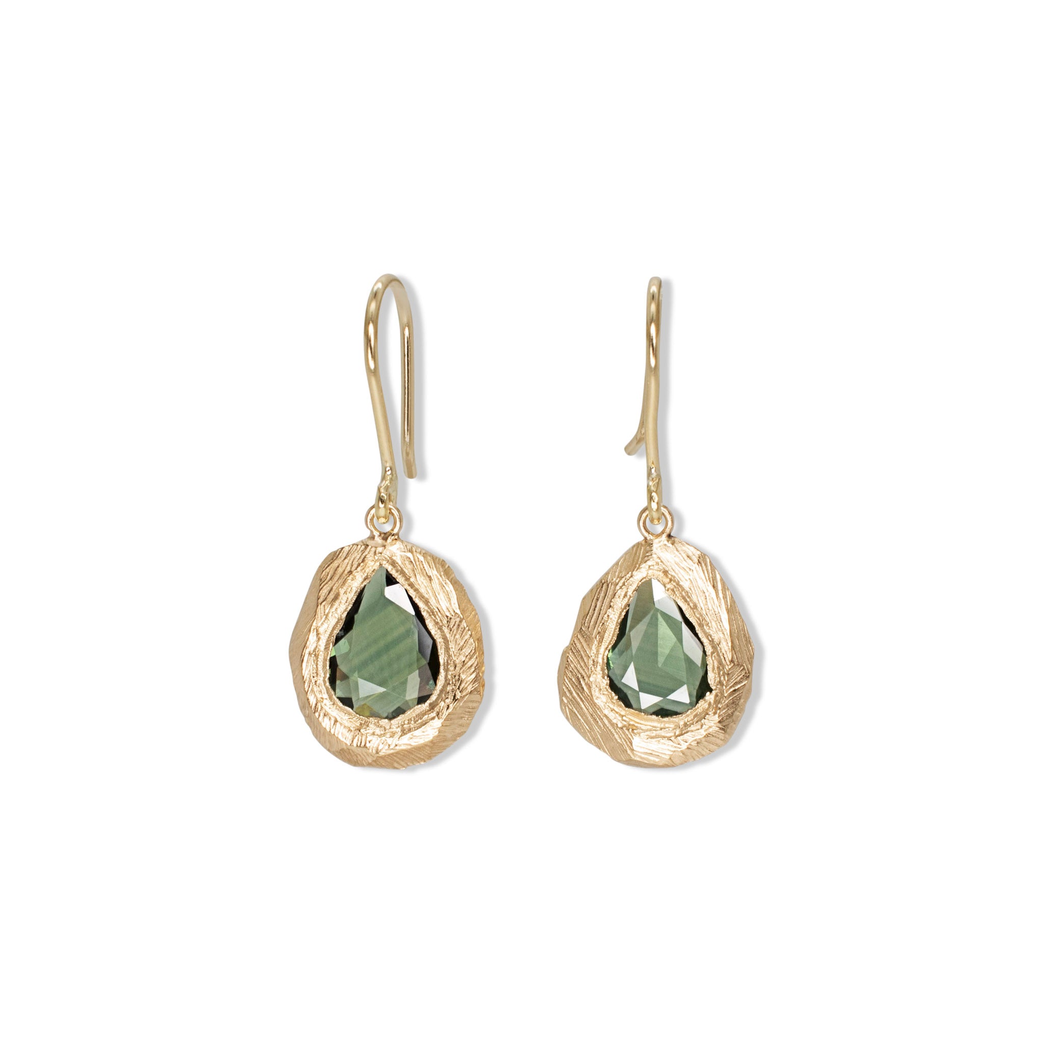 Buy Leaf Pattern Silver Drop Earring with Dark Green Pearls for Women for  Best Price, Reviews, Free Shipping