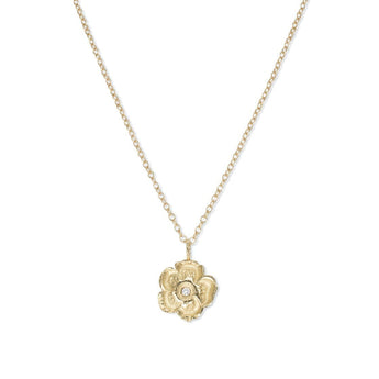 Sweet Pea Diamond Necklace Necklace Page Sargisson 10KT Gold with diamonds 