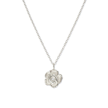 Sweet Pea Necklace Necklace Page Sargisson Sterling Silver with Diamond 