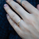 18K Smooth Wedding Band 2mm wedding bands Page Sargisson 