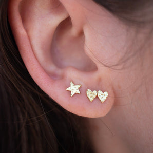 Teeny Tiny Double Stud Earrings Earrings Page Sargisson 