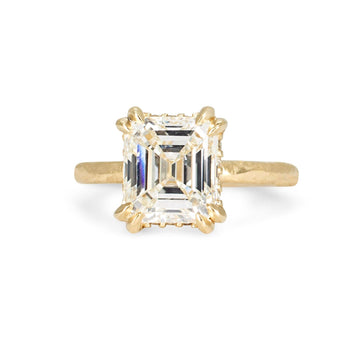 The Pacific Engagement Ring Setting Engagement Ring Page Sargisson 18K Yellow Gold Asscher 