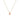 18K Teardrop Slider Necklace in Pink Sapphire Necklace Page Sargisson 