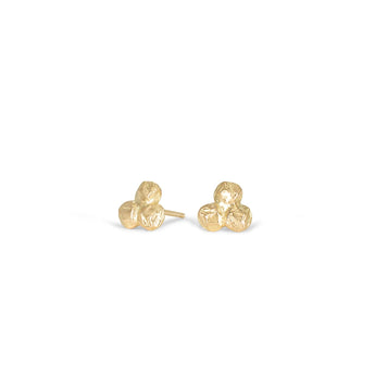 18K Triple Dot Earrings Earrings Page Sargisson 