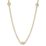 18K Diamonds by the Yard Necklace - 5 Diamonds Necklace Page Sargisson 