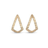 Phoebe Shield Earrings earrings Page Sargisson 10K Gold 