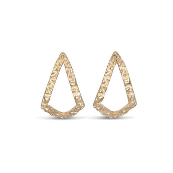 Phoebe Shield Earrings earrings Page Sargisson 10K Gold 