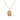 Tulip Tag Pendant with Diamonds Necklaces Page Sargisson Leaf Tag 10 Karat Gold with Diamonds 