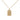 Tulip Tag Pendant with Diamonds Necklaces Page Sargisson Bow Tag 10 Karat Gold with Diamonds 