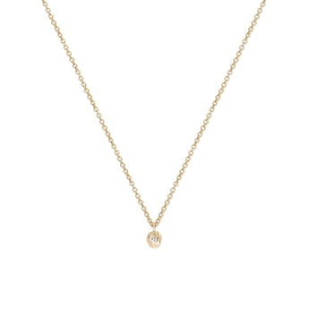 18K Diamond Dot Necklace Necklace Page Sargisson 18K Yellow Gold 