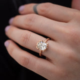 The Bergen 2.97 Old Mine Cut Diamond Engagement Ring Engagement Ring Page Sargisson 