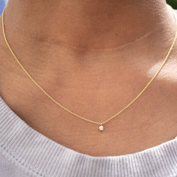 18K Diamond Dot Necklace Necklace Page Sargisson 