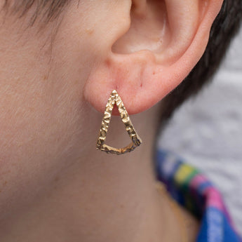 Phoebe Shield Earrings earrings Page Sargisson 