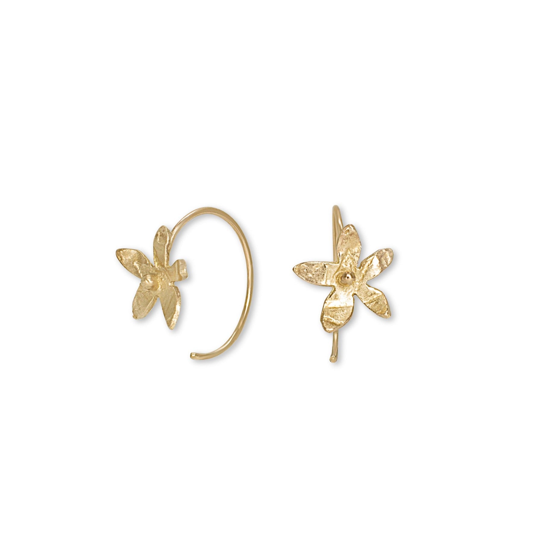 Everlee Thread Through Earrings Earrings Page Sargisson 10K Gold 