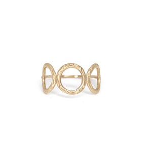 Sofie Triple Ring Rings Page Sargisson 10K Gold 4 
