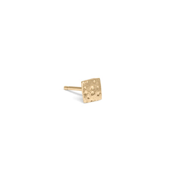 Teeny Tiny Stud Earrings - Singles Earrings Page Sargisson Square 10KT Yellow Gold 