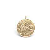 10K Zodiac Diamond Constellation Charms Necklace Page Sargisson Aries 10 Karat Gold with Diamonds 