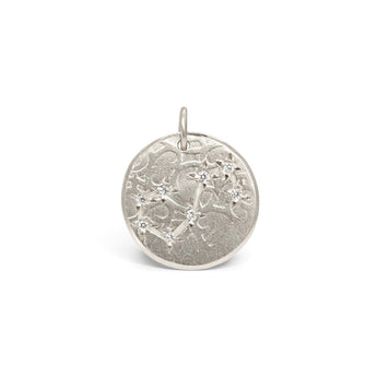 Silver Zodiac Diamond Constellation Charms Necklace Page Sargisson Scorpio Sterling Silver with Diamonds 