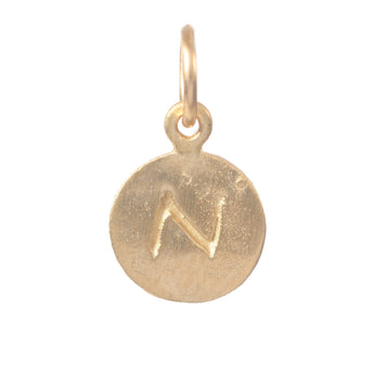 CustomDesign Charm- Tiny Letter Charm Necklace Page Sargisson 