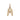 Block Letter Charm Necklace Page Sargisson 10K Gold M 