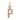 Block Letter Charm Necklace Page Sargisson 10K Gold P 