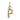 Block Letter Charm Necklace Page Sargisson 10K Gold P 