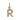 Block Letter Charm Necklace Page Sargisson 10K Gold R 