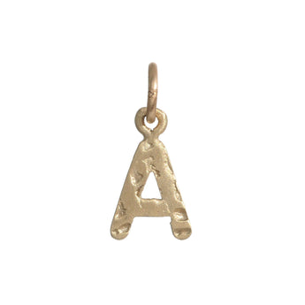 Block Letter Charm Necklace Page Sargisson 