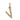 Block Letter Charm Necklace Page Sargisson 10K Gold V 