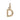 Block Letter Charm Necklace Page Sargisson 10K Gold D 