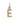 Block Letter Charm Necklace Page Sargisson 10K Gold E 
